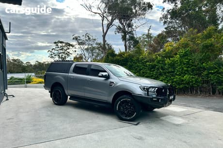 Grey 2021 Ford Ranger Double Cab Pick Up Xlt 3.2 (4X4)