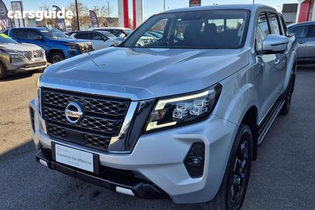 Silver 2025 Nissan Navara Dual Cab Pick-up St-X (4X4) Leather/Sunroof
