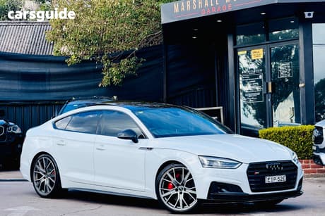 White 2019 Audi S5 Hatchback Sportback 3.0 Tfsi Quattro