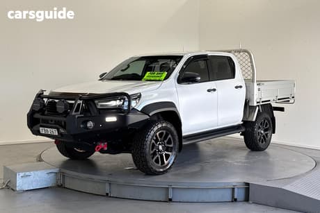 White 2022 Toyota Hilux Double Cab Pick Up Rogue (4X4)