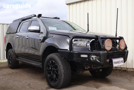 Grey 2021 Ford Ranger Double Cab Pick Up Xlt 2.0 (4X4)