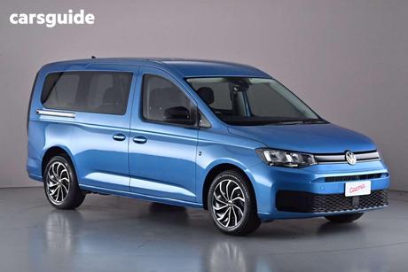 Blue 2021 Volkswagen Caddy Wagon Maxi Tdi320