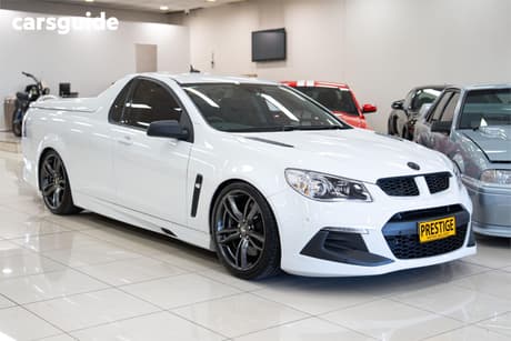 White 2016 HSV Maloo Utility R8 Sv Black Ls3