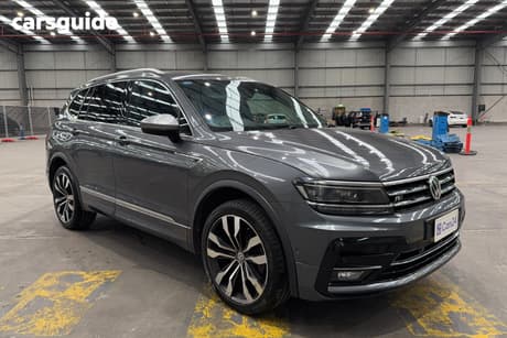 Silver 2019 Volkswagen Tiguan Wagon Allspace 162 Tsi Highline