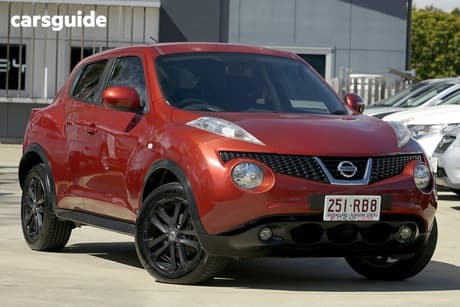 Red 2014 Nissan Juke Wagon St (Fwd)