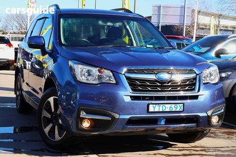 Blue 2018 Subaru Forester Wagon 2.5I-L (Awd)