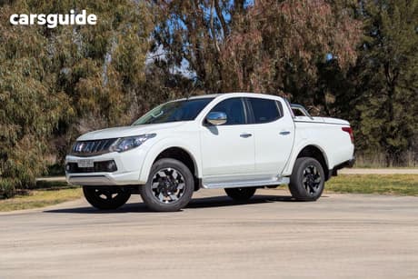White 2018 Mitsubishi Triton Dual Cab Utility Exceed (4X4)