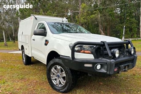 White 2017 Ford Ranger Cab Chassis Xl 3.2 (4X4)