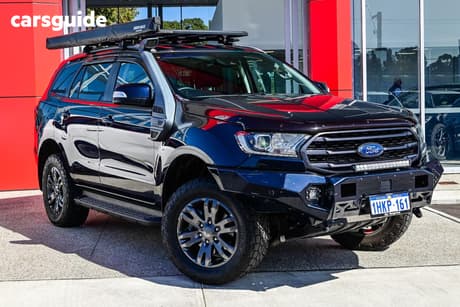 Blue 2021 Ford Everest Wagon Trend (4Wd)