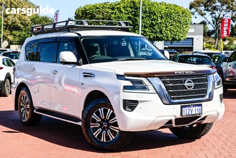 White 2020 Nissan Patrol Wagon Ti (4X4)
