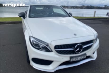 White 2018 Mercedes-Benz C43 Cabriolet 43