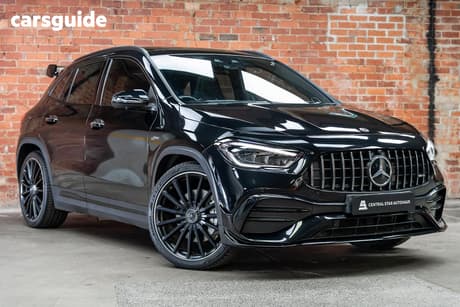 Black 2021 Mercedes-Benz GLA35 Wagon 4Matic