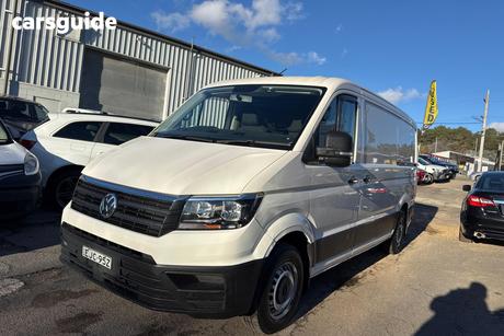 White 2020 Volkswagen Crafter Van 35 Tdi410 Mwb Fwd (3.55T)