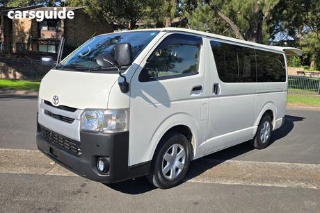 White 2014 Toyota HiAce Commercial DX