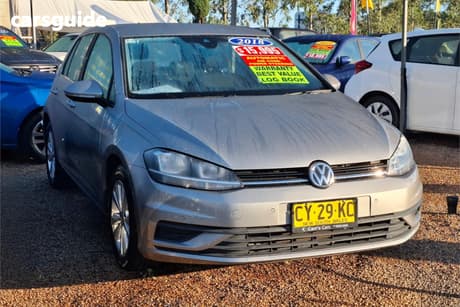 Silver 2018 Volkswagen Golf Hatchback 110 Tsi Trendline