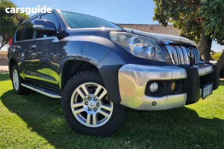 Grey 2010 Toyota Landcruiser Prado Wagon Kakadu (4X4)