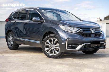 Blue 2022 Honda CR-V Wagon Vti Lx (Awd) 5 Seats