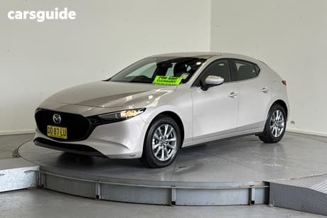 Beige 2025 Mazda 3 Hatchback G20 Pure