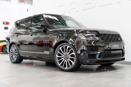 Black 2018 Land Rover Range Rover SUV SDV8 AUTOBIOGRAPHY