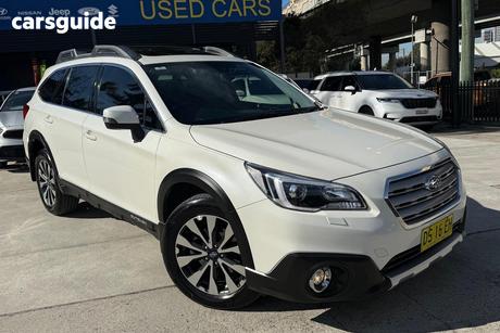 White 2016 Subaru Outback Wagon 2.0D Premium