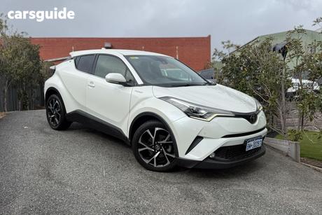 White 2017 Toyota C-HR SUV KOBA (2WD) NGX10R UPDATE