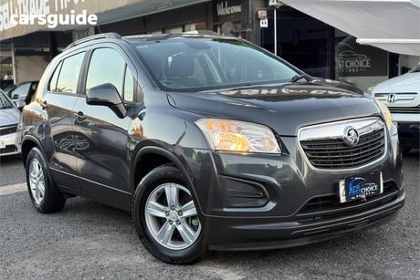 Grey 2016 Holden Trax Wagon Ls