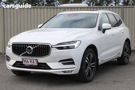 White 2021 Volvo XC60 Wagon D4 Inscription (Awd)