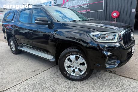 Black 2020 LDV T60 Double Cab Utility Pro (4X4)
