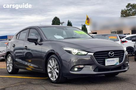 Grey 2017 Mazda 3 Hatchback Sp25 Gt