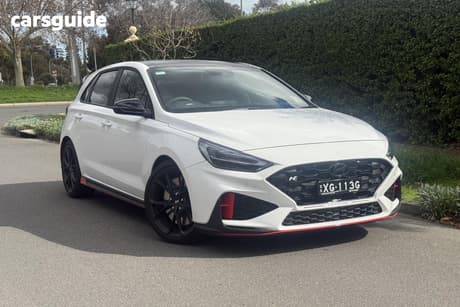 White 2026 Hyundai I30 Hatchback N Premium
