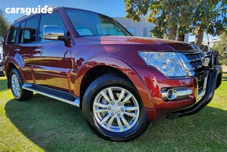 Red 2017 Mitsubishi Pajero Wagon Glx Lwb (4X4)
