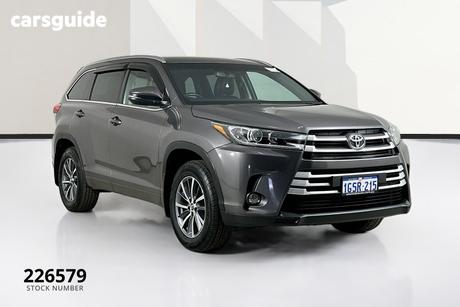 Grey 2017 Toyota Kluger Wagon Gxl (4X2)