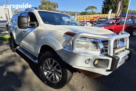 White 2016 Nissan Navara Dual Cab Utility St-X (4X4)