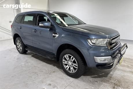 Blue 2017 Ford Everest Wagon Trend