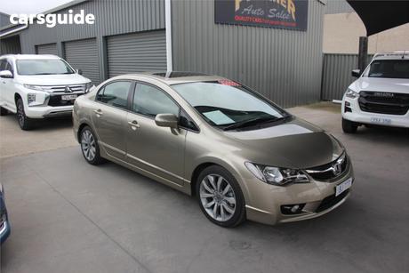 Gold 2009 Honda Civic Sedan Sport