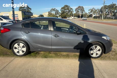 Blue 2015 Kia Cerato Sedan S