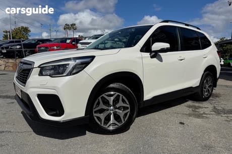 White 2021 Subaru Forester Wagon 2.5I (Awd)