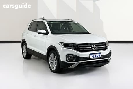 White 2021 Volkswagen T-Cross Wagon 85Tsi Style