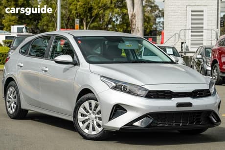 Silver 2024 Kia Cerato Hatchback S