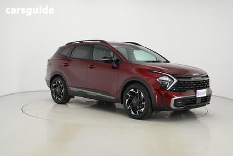 Red 2024 Kia Sportage Wagon Sx+ (Awd)