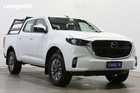 White 2024 Mazda BT-50 Dual Cab Pick-up Xt (4X4)