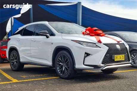 White 2019 Lexus RX300 Wagon F Sport
