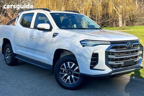 White 2026 LDV T60 Double Cab Utility Max Pro (4X4)