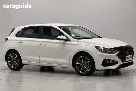 White 2022 Hyundai I30 Hatchback Elite