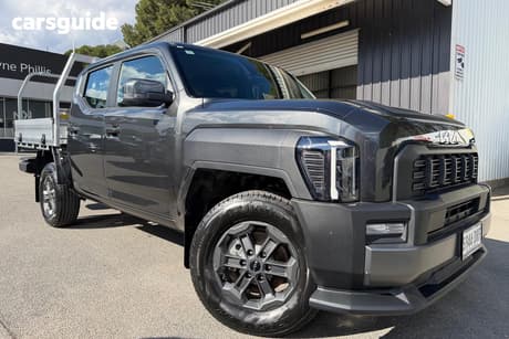 Grey 2025 Kia Tasman Double Cab Pick Up Sx (4X4) (Std) Body Fender