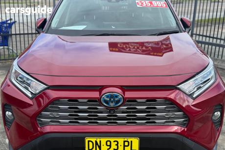 Red 2020 Toyota RAV4 Wagon Cruiser Awd Hybrid