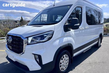 White 2026 LDV Deliver 9 Mini-bus Lwb Mid Roof 12 Seat