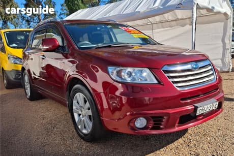 Red 2011 Subaru Tribeca Wagon 3.6R Premium (7 Seat)