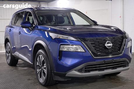 Blue 2025 Nissan X-Trail Wagon St-L (4Wd) E-Power (Hybrid)