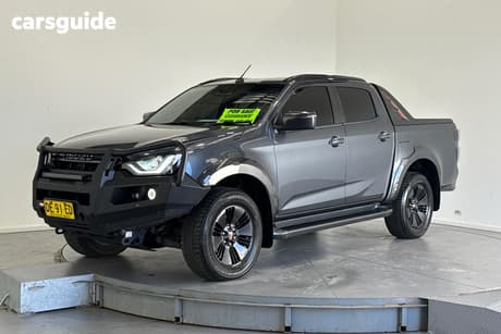 Grey 2022 Isuzu D-MAX Crew Cab Utility X-Terrain (4X4)